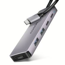 AXAGON HMC-5H60 USB-C 5Gbps 5in1 Hub Silver HMC-5H60 AXAGON HMC-5H60 USB-C 5Gbps 5in1 Hub Silver HMC-5H60