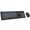 Genius Smart KM-8200 Dual Color Wireless Combo billentyűzet + egér Black/Grey HU 31340003423