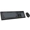 Genius Smart KM-8200 Dual Color Wireless Combo billentyűzet + egér Black/Grey HU 31340003423