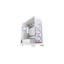 DeepCool CG580 4F WH Tempered Glass White R-CG580-WHADA4-G-1