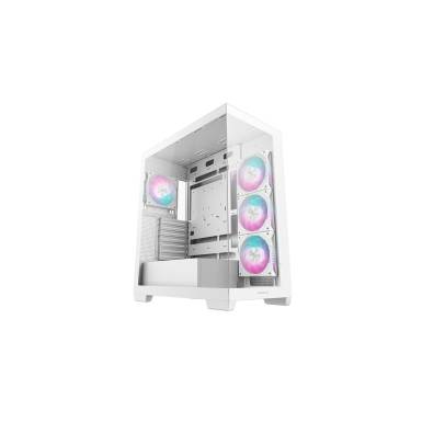 DeepCool CG580 4F WH Tempered Glass White R-CG580-WHADA4-G-1 DeepCool CG580 4F WH Tempered Glass White R-CG580-WHADA4-G-1