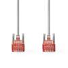 Nedis CCGL85230GY50 UTP Cat6 patch kábel, RJ45 aranyozott érintkezők, hossz 5m CCGL85230GY50