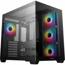 DeepCool CG530 F4 Tempered Glass Black R-CG530-BKADA4-G-1