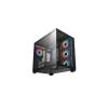 DeepCool CG530 F4 Tempered Glass Black R-CG530-BKADA4-G-1