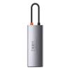 Baseus 6in1 Docking Station Gray CAHUB-CW0G