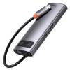Baseus 6in1 Docking Station Gray CAHUB-CW0G