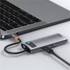 Baseus 6in1 Docking Station Gray CAHUB-CW0G