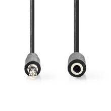 Nedis CAGL22050BK50 3,5mm jack hosszabító hábel, 3,5mm sztereo jack dugó - 3,5mm sztereo jack aljzat, hossz 5m CAGL22050BK50 Nedis CAGL22050BK50 3,5mm jack hosszabító hábel, 3,5mm sztereo jack dugó - 3,5mm sztereo jack aljzat, hossz 5m CAGL22050BK50