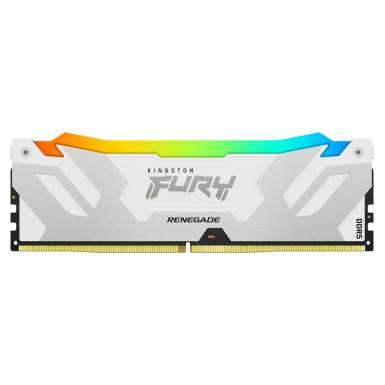 Kingston 32GB DDR5 6400MHz Fury Renegade RGB White Kingston 32GB DDR5 6400MHz Fury Renegade RGB White