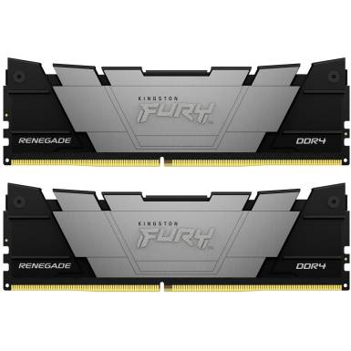 Kingston 32GB DDR4 3200MHz Kit(2x16GB) Fury Renegade Black Kingston 32GB DDR4 3200MHz Kit(2x16GB) Fury Renegade Black