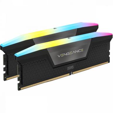 Corsair 48GB DDR5 5600MHz Kit(2x24GB) Vengeance RGB Black