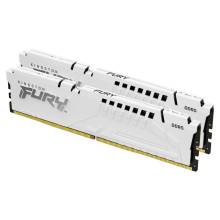 Kingston 64GB DDR5 5200MHz Kit(2x32GB) Fury Beast White Kingston 64GB DDR5 5200MHz Kit(2x32GB) Fury Beast White