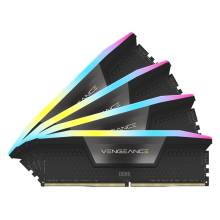 Corsair 64GB DDR5 6000MHz Kit(4x16GB) Vengeance RGB Black Corsair 64GB DDR5 6000MHz Kit(4x16GB) Vengeance RGB Black