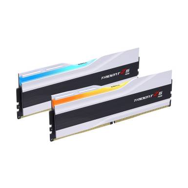 G.SKILL 32GB DDR5 6000MHz Kit(2x16GB) Trident Z5 RGB Matte White G.SKILL 32GB DDR5 6000MHz Kit(2x16GB) Trident Z5 RGB Matte White