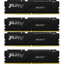 Kingston 128GB 5600Mhz Kit(4x32GB) Fury Beast Black Kingston 128GB 5600Mhz Kit(4x32GB) Fury Beast Black