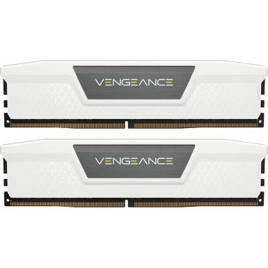 Corsair 64GB DDR5 6000MHz Kit(2x32GB) Vengeance White Corsair 64GB DDR5 6000MHz Kit(2x32GB) Vengeance White