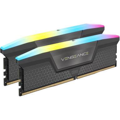 Corsair 32GB DDR5 6400MHz Kit(2x16GB) Vengeance RGB Black Corsair 32GB DDR5 6400MHz Kit(2x16GB) Vengeance RGB Black