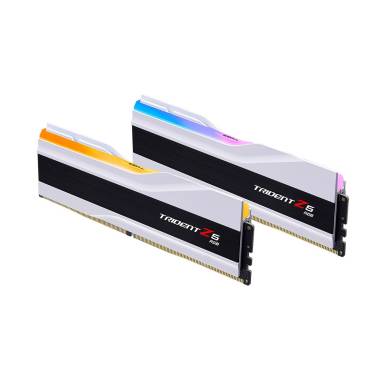 G.SKILL 32GB DDR5 6000MHz Kit(2x16GB) Trident Z5 RGB White G.SKILL 32GB DDR5 6000MHz Kit(2x16GB) Trident Z5 RGB White
