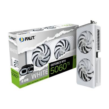Palit GeForce RTX5060 Ti 8GB DDR7 White OC Palit GeForce RTX5060 Ti 8GB DDR7 White OC