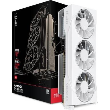 XFX RX9070 16GB DDR6 Swift Triple Fan Gaming Edition White OC XFX RX9070 16GB DDR6 Swift Triple Fan Gaming Edition White OC