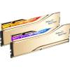 G.SKILL 32GB DDR5 6400Mhz Kit(2x16GB) Trident Z5 Royal Neo Gold F5-6400J3039G16GX2-TR5NG