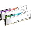 G.SKILL 32GB DDR5 6400MHz Kit(2x16GB) Trident Z5 Royal RGB Silver F5-6400J3039G16GX2-TR5S