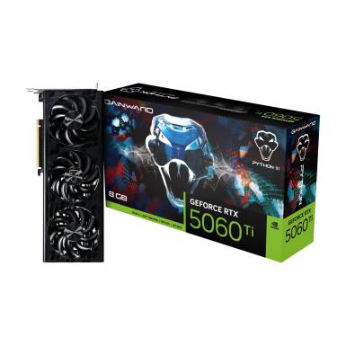 Gainward GeForce RTX5060 TI 8GB DDR7 Python III NE7506T019P1-GB2062T Gainward GeForce RTX5060 TI 8GB DDR7 Python III NE7506T019P1-GB2062T