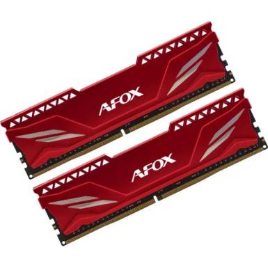 AFOX 32GB DDR4 3200MHz Kit(2x16GB) Gaming Red AFLD432PS1CAD AFOX 32GB DDR4 3200MHz Kit(2x16GB) Gaming Red AFLD432PS1CAD