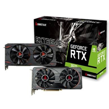 Biostar GeForce RTX3070 8GB DDR6 VN3706RM82 Biostar GeForce RTX3070 8GB DDR6 VN3706RM82