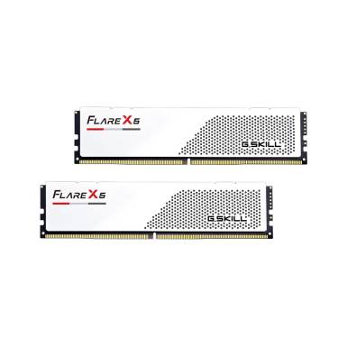 G.SKILL 32GB DDR5 6000MHz Kit(2x16GB) Flare X5 White F5-6000J2836G16GX2-FX5W G.SKILL 32GB DDR5 6000MHz Kit(2x16GB) Flare X5 White F5-6000J2836G16GX2-FX5W