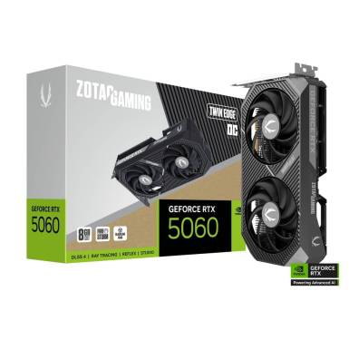 Zotac GeForce RTX5060 8GB DDR7 Twin Edge OC ZT-B50600H-10M Zotac GeForce RTX5060 8GB DDR7 Twin Edge OC ZT-B50600H-10M