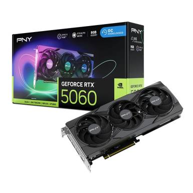 PNY GeForce RTX5060 8GB DDR7 ARGB OC VCG50608TFXXPB1-O PNY GeForce RTX5060 8GB DDR7 ARGB OC VCG50608TFXXPB1-O