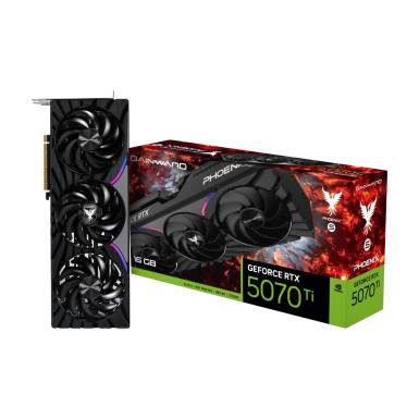 Gainward GeForce RTX5070 TI 16GB DDR7 Phoenix-S NE7507T019T2-GB2031K Gainward GeForce RTX5070 TI 16GB DDR7 Phoenix-S NE7507T019T2-GB2031K