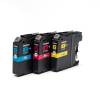 BROTHER LC123CMY Tintapatron multipack "DCP-J4110DW" nyomtatóhoz, BROTHER c+m+y, 3*600 oldal