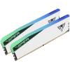Patriot 48GB DDR5 6000MHz Kit(2x24GB) Viper Elite 5 RGB White PVER548G60C30KW