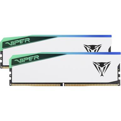 Patriot 48GB DDR5 3500MHz Kit(2x24GB) Viper Elite 5 RGB White PVER548G70C32KW Patriot 48GB DDR5 3500MHz Kit(2x24GB) Viper Elite 5 RGB White PVER548G70C32KW