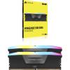 Corsair 96GB DDR5 7200MHz Kit(2x48GB) Vengeance RGB Black CMH96GX5M2B7200C40