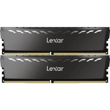 Lexar 32GB DDR4 3200MHz Kit(2x16GB) Thor Black LD4BU016G-R3200GDXG Lexar 32GB DDR4 3200MHz Kit(2x16GB) Thor Black LD4BU016G-R3200GDXG
