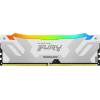 Kingston 64GB DDR5 6400MHz Kit(2x32GB) Fury Renegade RGB White KF564C32RWAK2-64