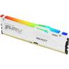 Kingston 16GB DDR5 6400MHz Fury Beast RGB Expo White KF564C32BWEA-16