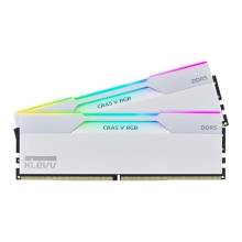 Klevv 64GB DDR5 6000MHz Kit(2x32GB) Cras V RGB Brilliant White KD5BGUA80-60A300J