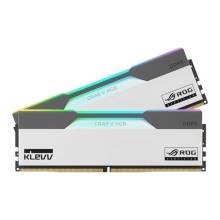 Klevv 32GB DDR5 6200MHz Kit(2x16GB) Cras V RGB ROG White/Grey KD5AGUA80-62B320P