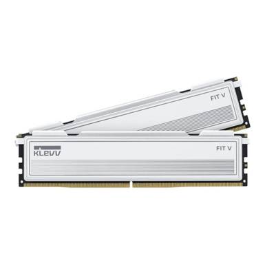 Klevv 32GB DDR5 5600MHz Kit(2x16GB) Fit V for AMD Ceramic White KD5AGU880-56K300F Klevv 32GB DDR5 5600MHz Kit(2x16GB) Fit V for AMD Ceramic White KD5AGU880-56K300F