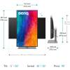 Benq 31,5" PD3225U IPS LED 9H.LLYLA.TBE