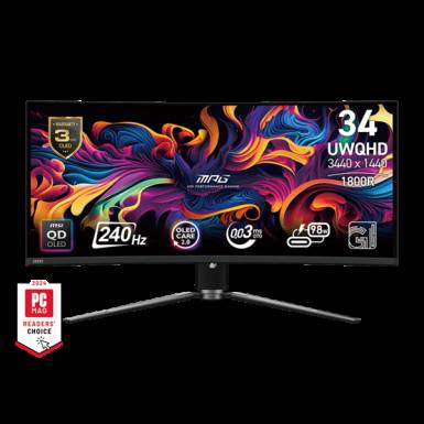 Msi 34" MPG 341CQPX QD-OLED Curved 9S6-3DD04T-013 Msi 34" MPG 341CQPX QD-OLED Curved 9S6-3DD04T-013