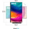 Benq 27" PD2706QN IPS LED 9H.LNDLA.TBE