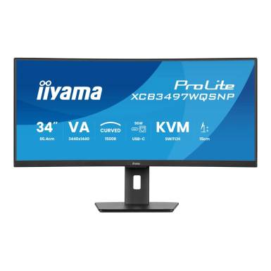 iiyama 34" ProLite XCB3497WQSNP-B1 LED Curved XCB3497WQSNP-B1