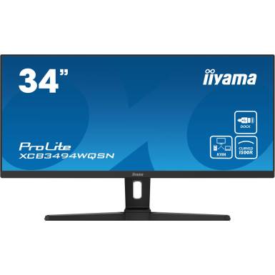 iiyama 34" ProLite XUB3493WQSU-B1 LED Curved XCB3494WQSU-B1