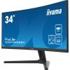 iiyama 34" ProLite XUB3493WQSU-B1 LED Curved XCB3494WQSU-B1
