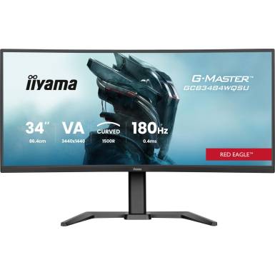 iiyama 34" G-Master GCB3484WQSU-B1 LED Curved GCB3484WQSU-B1 iiyama 34" G-Master GCB3484WQSU-B1 LED Curved GCB3484WQSU-B1